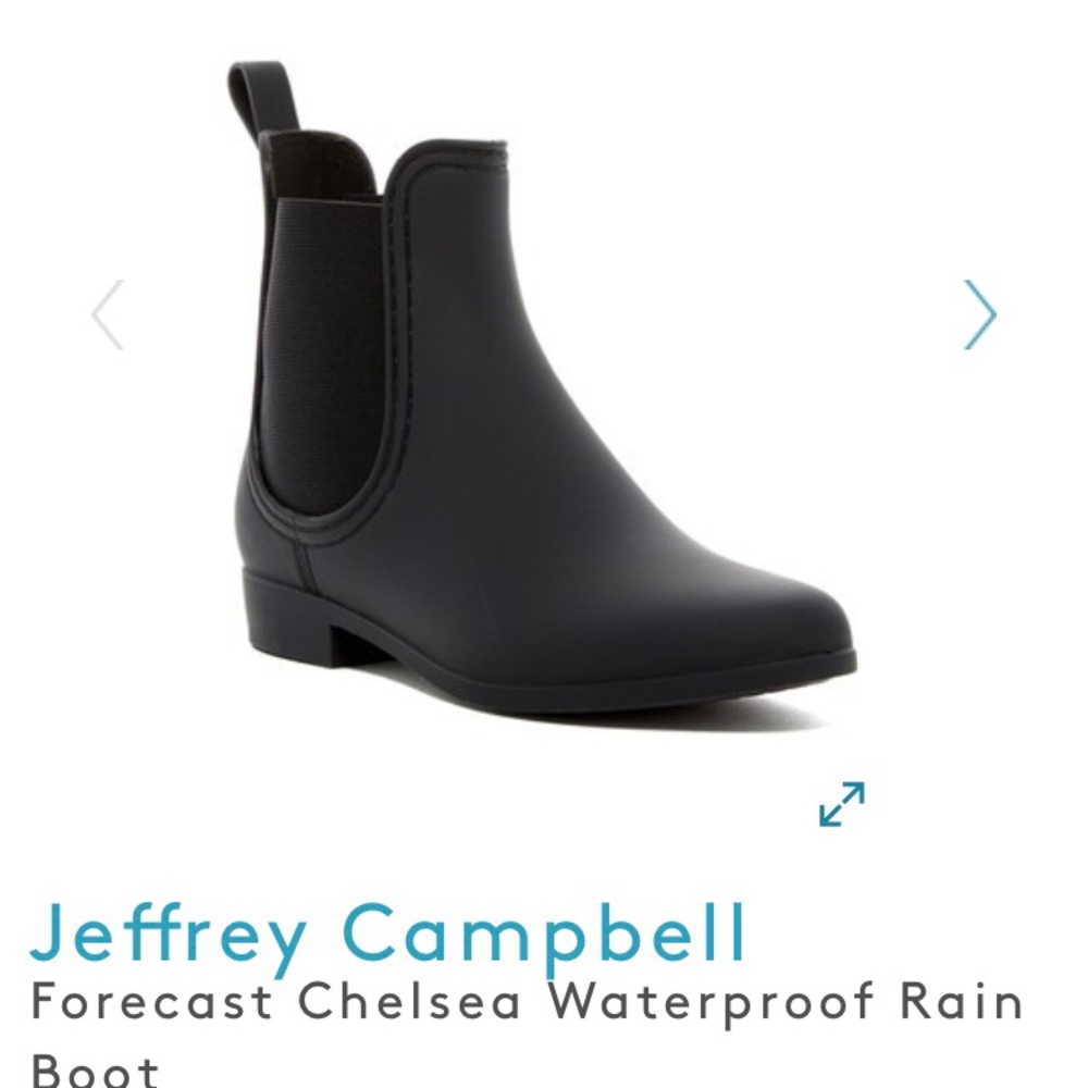 Jeffrey Campbell Chelsea Waterproof Rain Boot